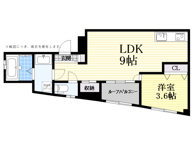 北堀江4丁目 間取り